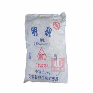 明礬，工業(yè)明礬，KAl(SO?)?·12H?O
